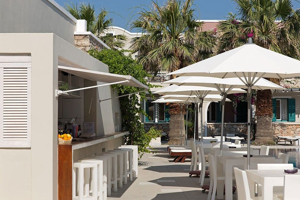 Rose Bay Hotel Kamári Exterior foto