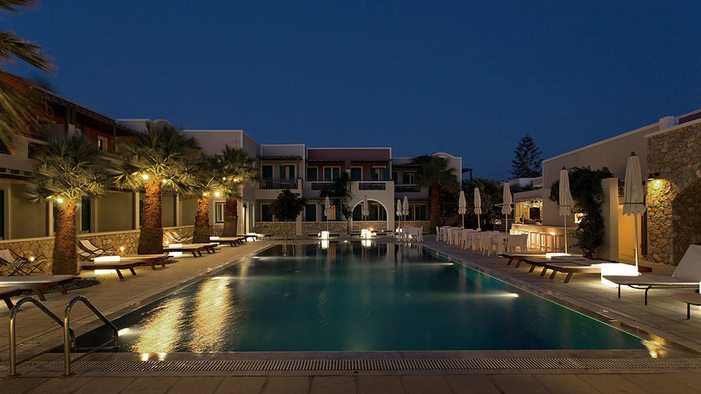 Rose Bay Hotel Kamári Exterior foto